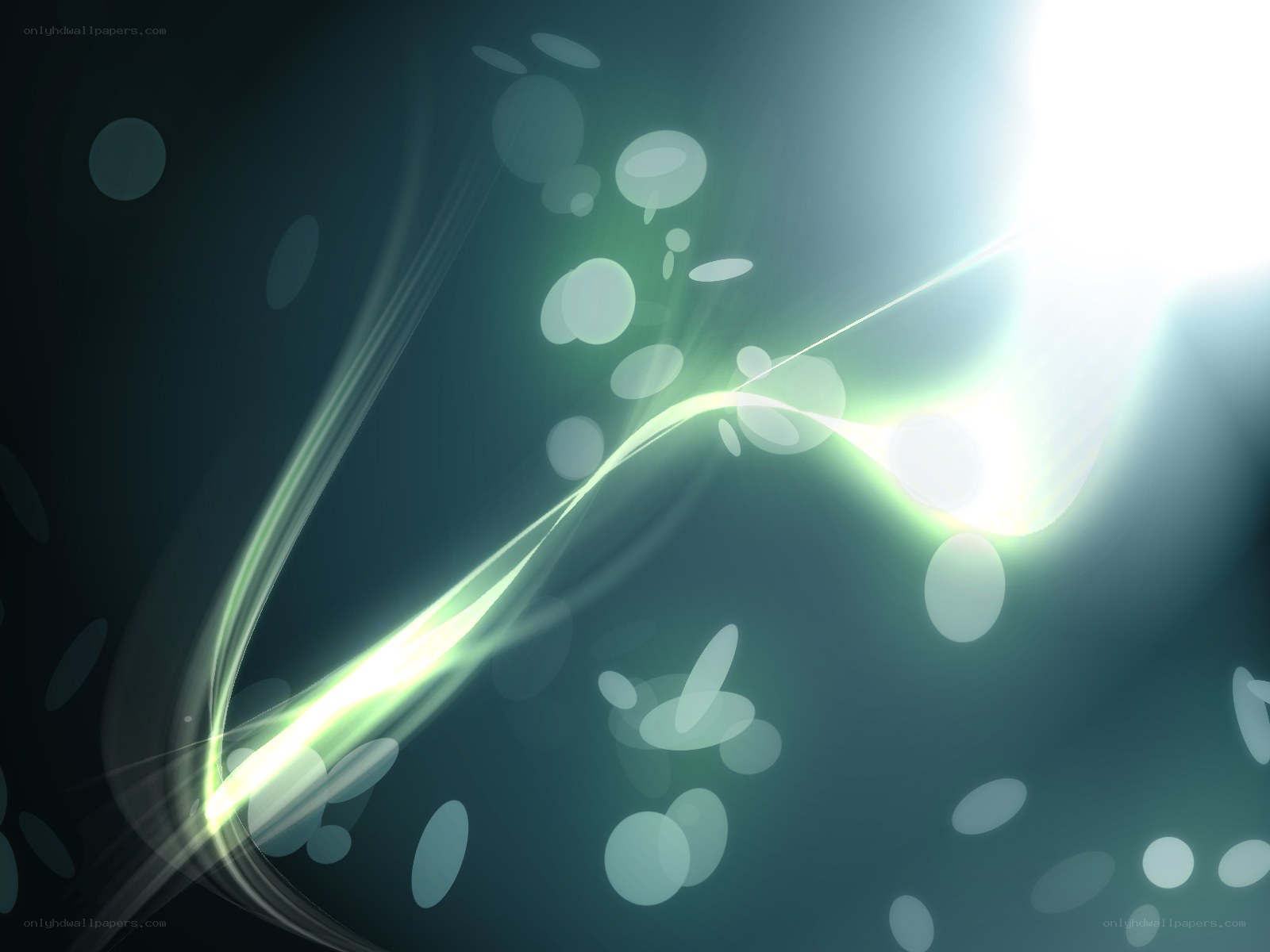 glowing light beam abstract