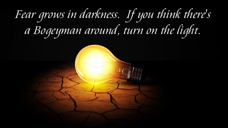 Glowing Light Bulb — Black, Dramatic, Night