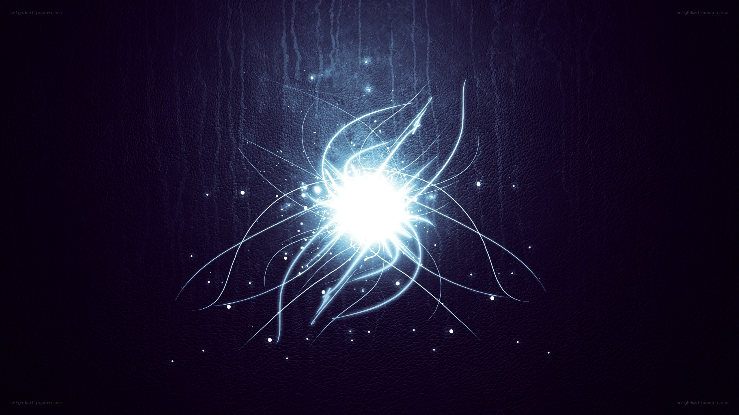 glowing light burst