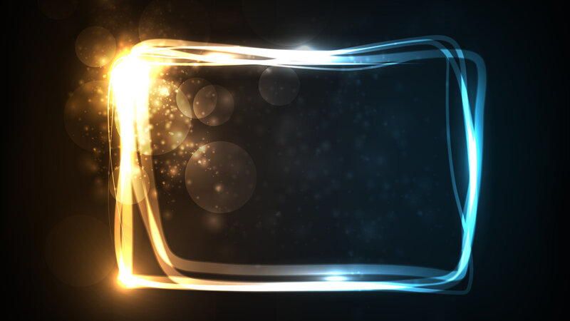 Glowing Light Frame
