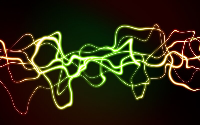 Glowing Light Lines