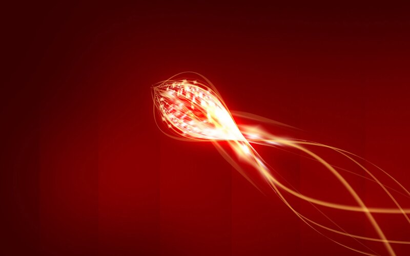 Glowing Light Streak