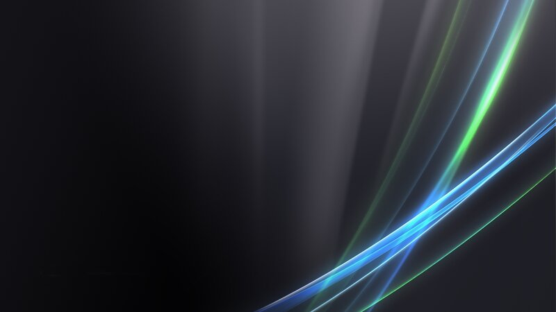 Glowing Light Streaks — Blue, Dynamic, Abstract