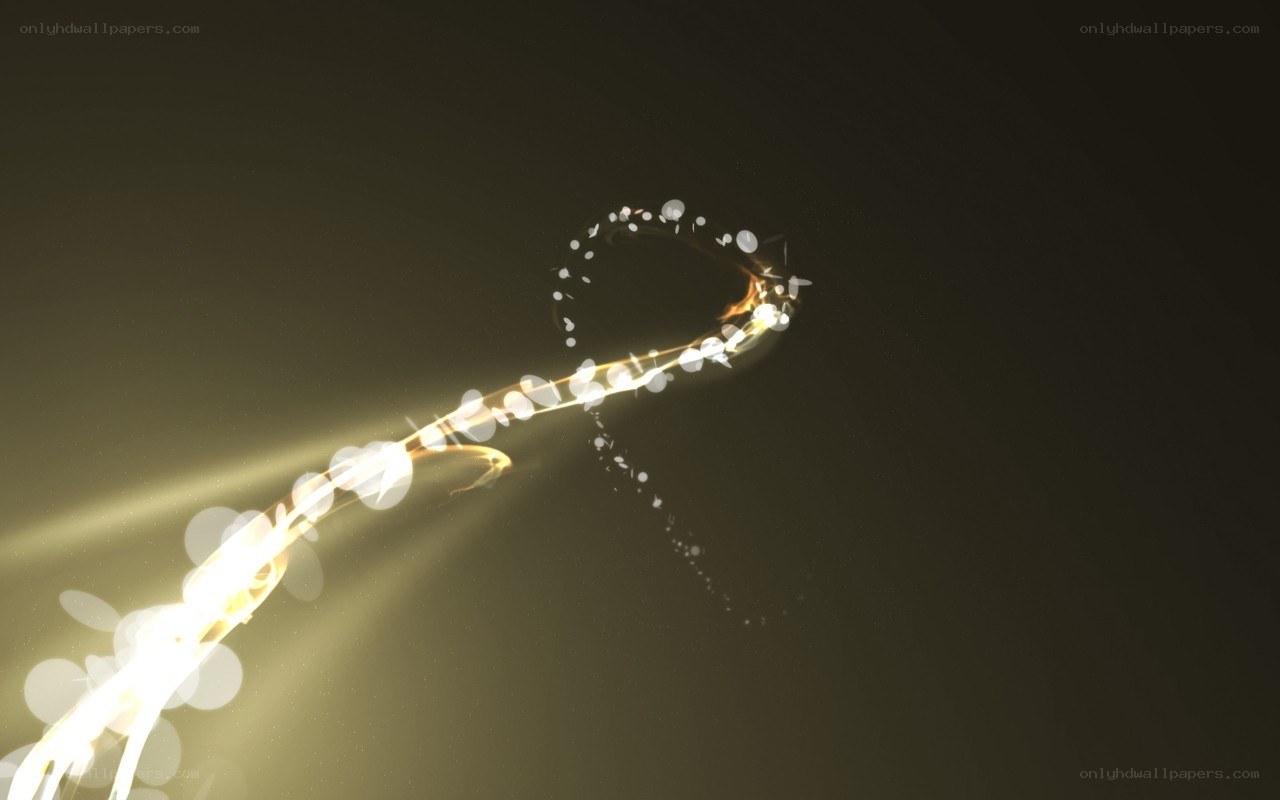 glowing light trail animation