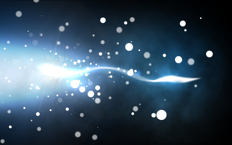 Glowing Light Wave