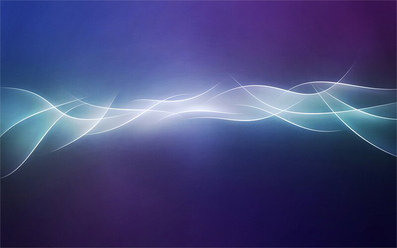 Glowing Lines on Gradient