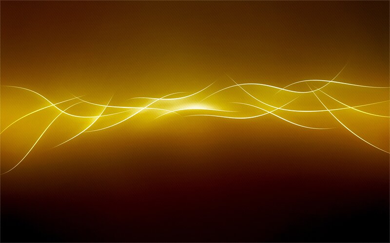 Glowing Lines on Gradient — Yellow