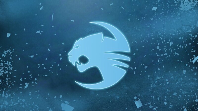 Glowing Lion Head Logo