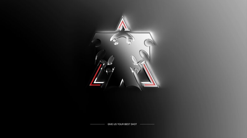 Glowing Logo Design