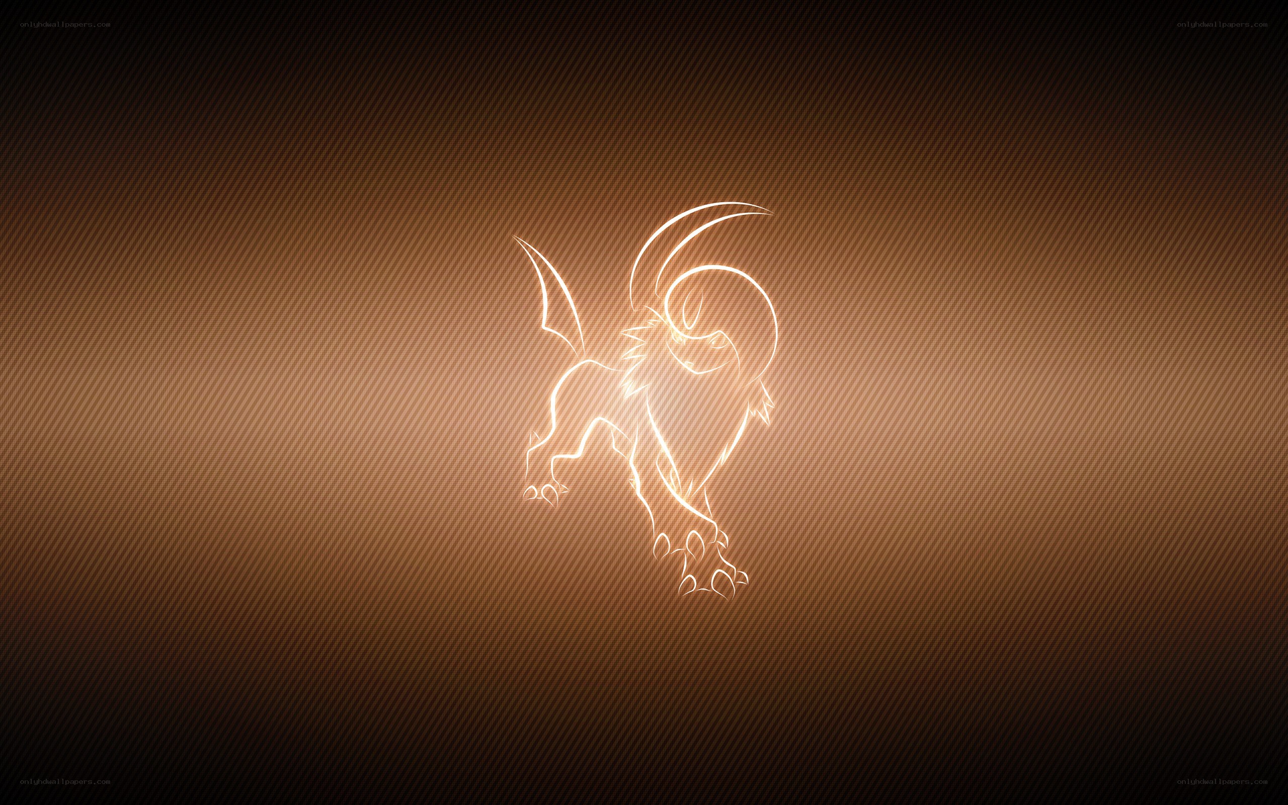 glowing lucario outline