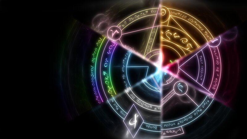 Glowing Magical Circle