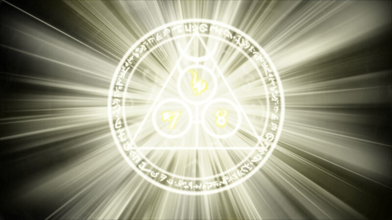 glowing magical symbol