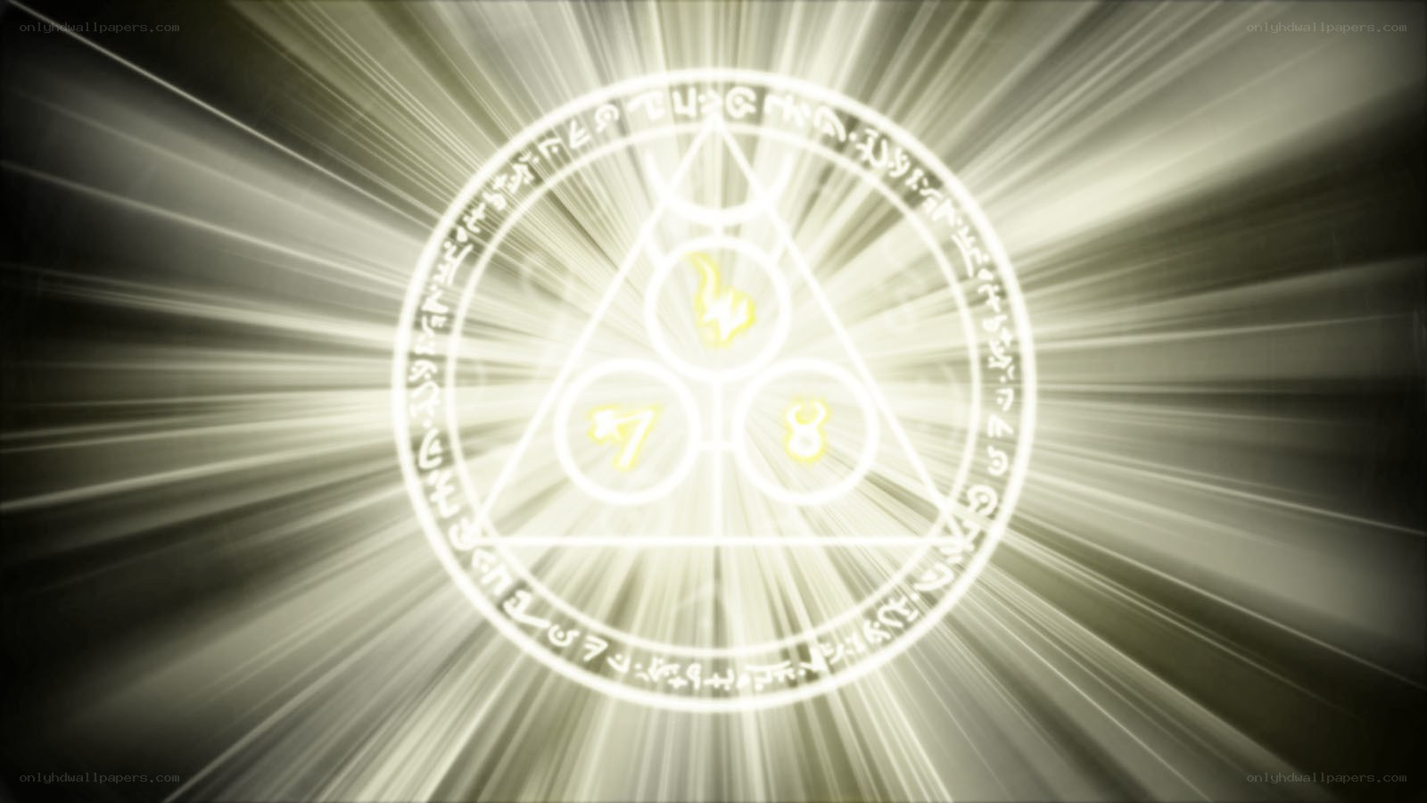glowing magical symbol