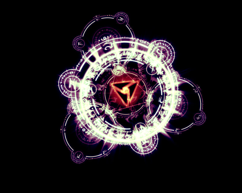 glowing magical symbol