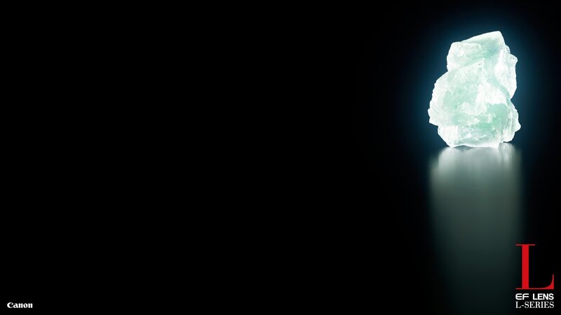 Glowing Mineral Crystal