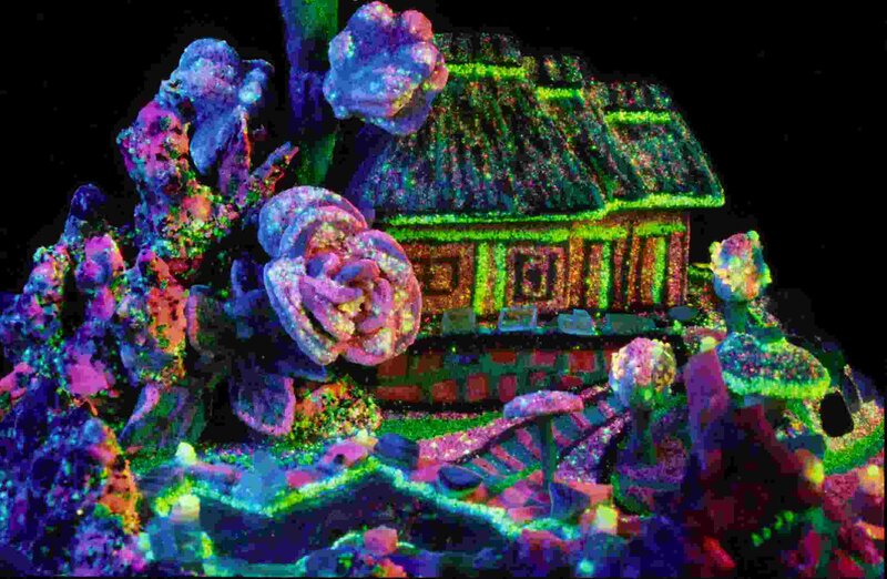 Glowing Miniature House