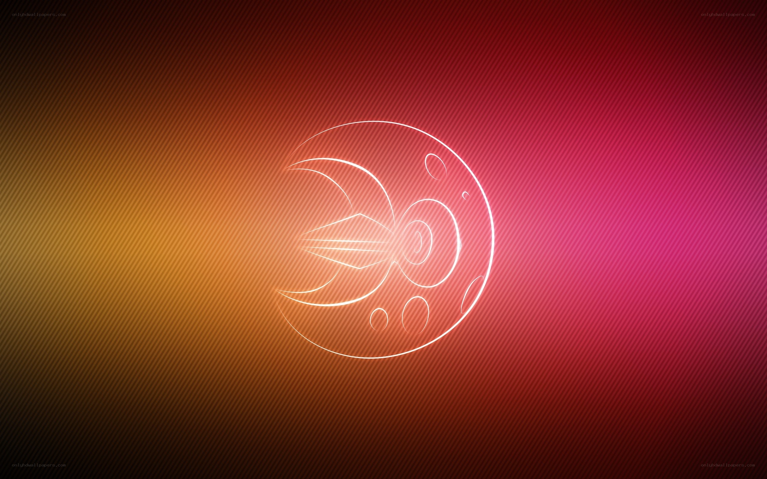 glowing moon symbol