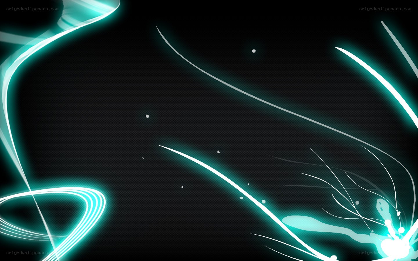 glowing neon light streaks