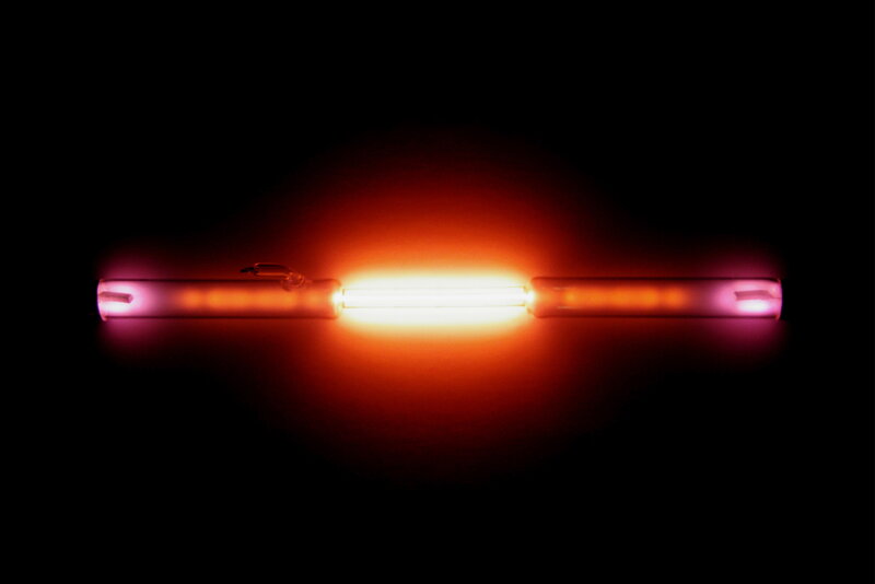 Glowing Neon Tube — Orange