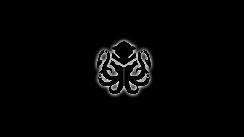 Glowing Octopus Symbol