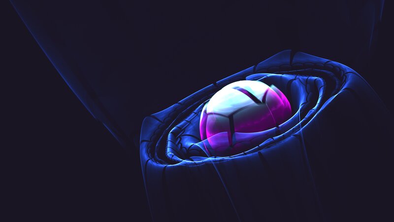 Glowing Orb in a Nest