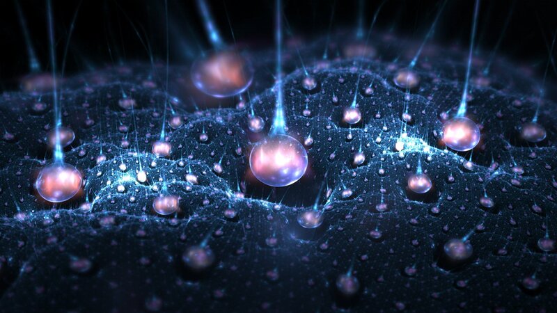 Glowing Orbs on Surface