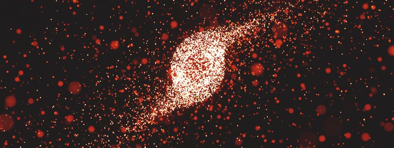 Glowing Particle Cloud
