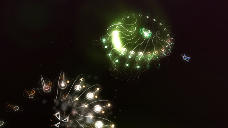 Glowing Particle Explosions
