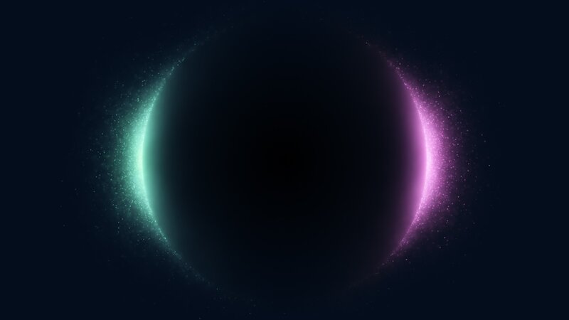 Glowing Particle Ring