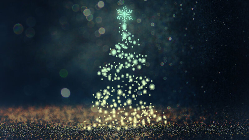 Glowing Particle Tree