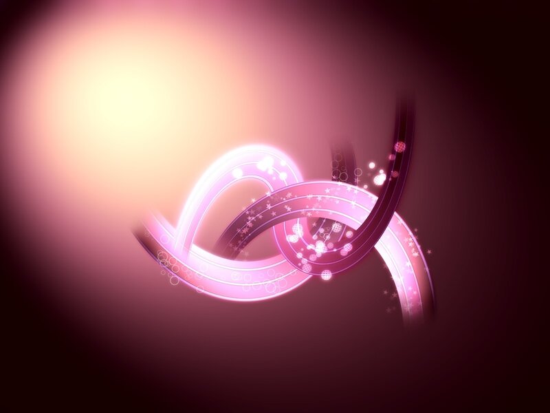 glowing pink abstract design