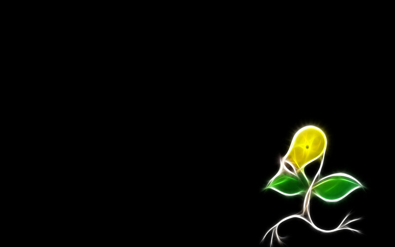 glowing plant icon