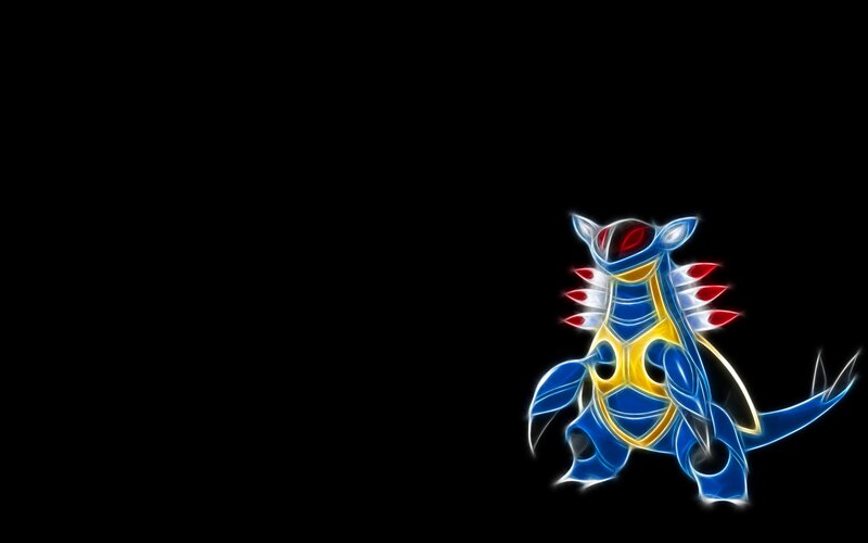 Glowing Pokémon — Blue