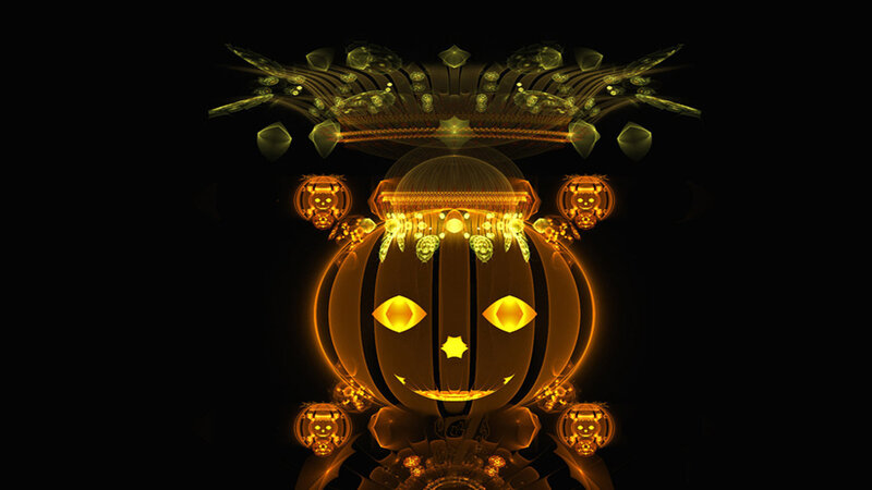 Glowing Pumpkin Lantern