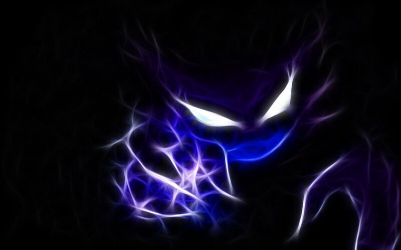 glowing purple and blue abstract face