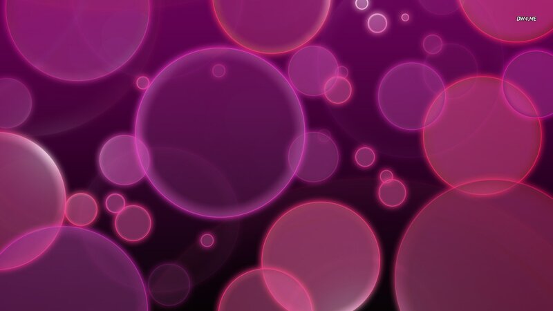 Glowing Purple Circles
