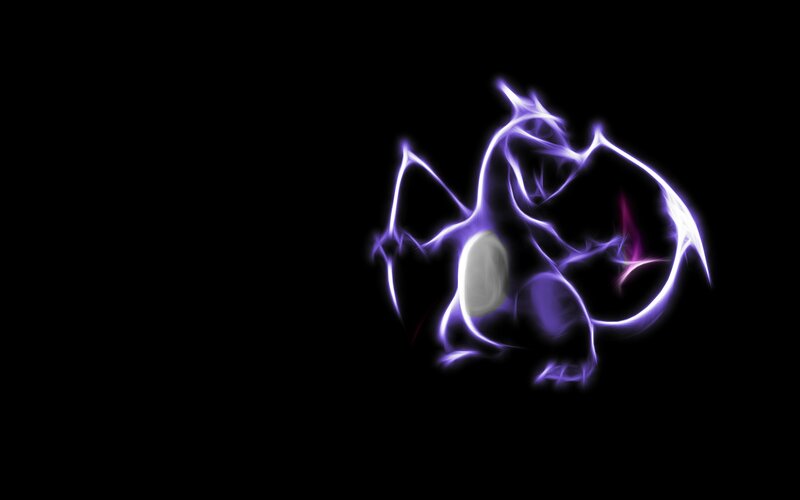 Glowing Purple Dragon — Dramatic, Digital Art