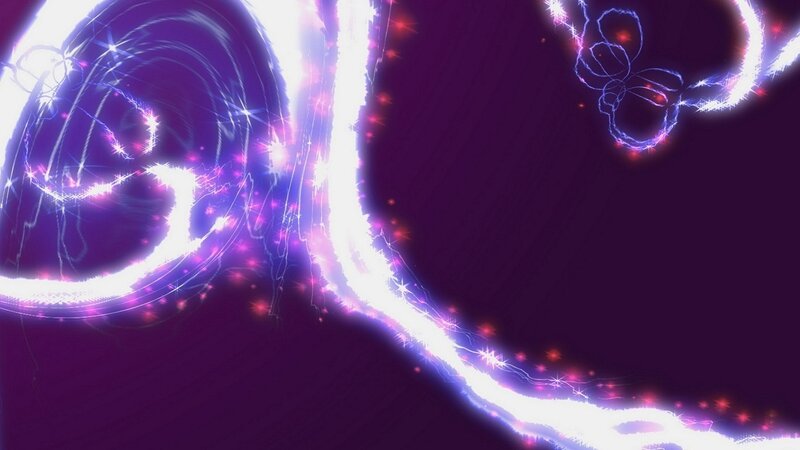 glowing purple energy swirls