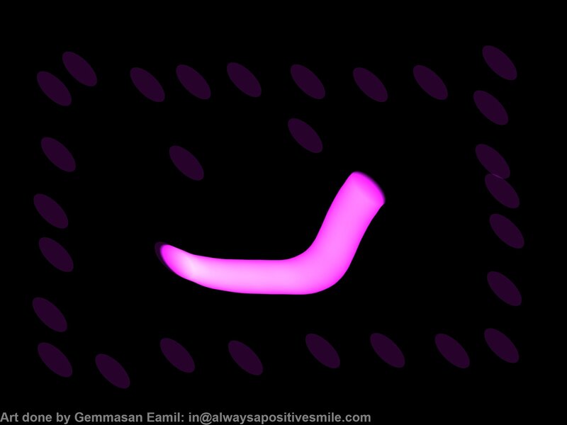 Glowing Purple Object
