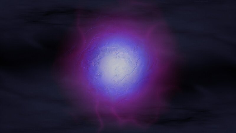 Glowing Purple Orb — Mysterious