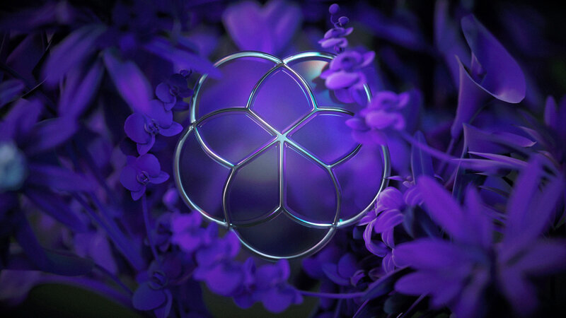 Glowing Purple Orb — Mystical, Night