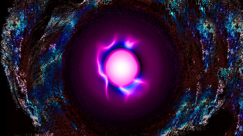 Glowing Purple Orb
