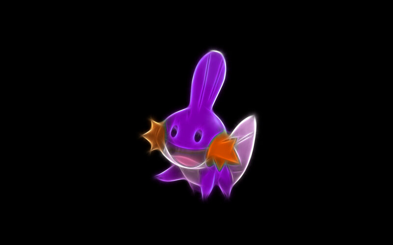 glowing purple pokémon