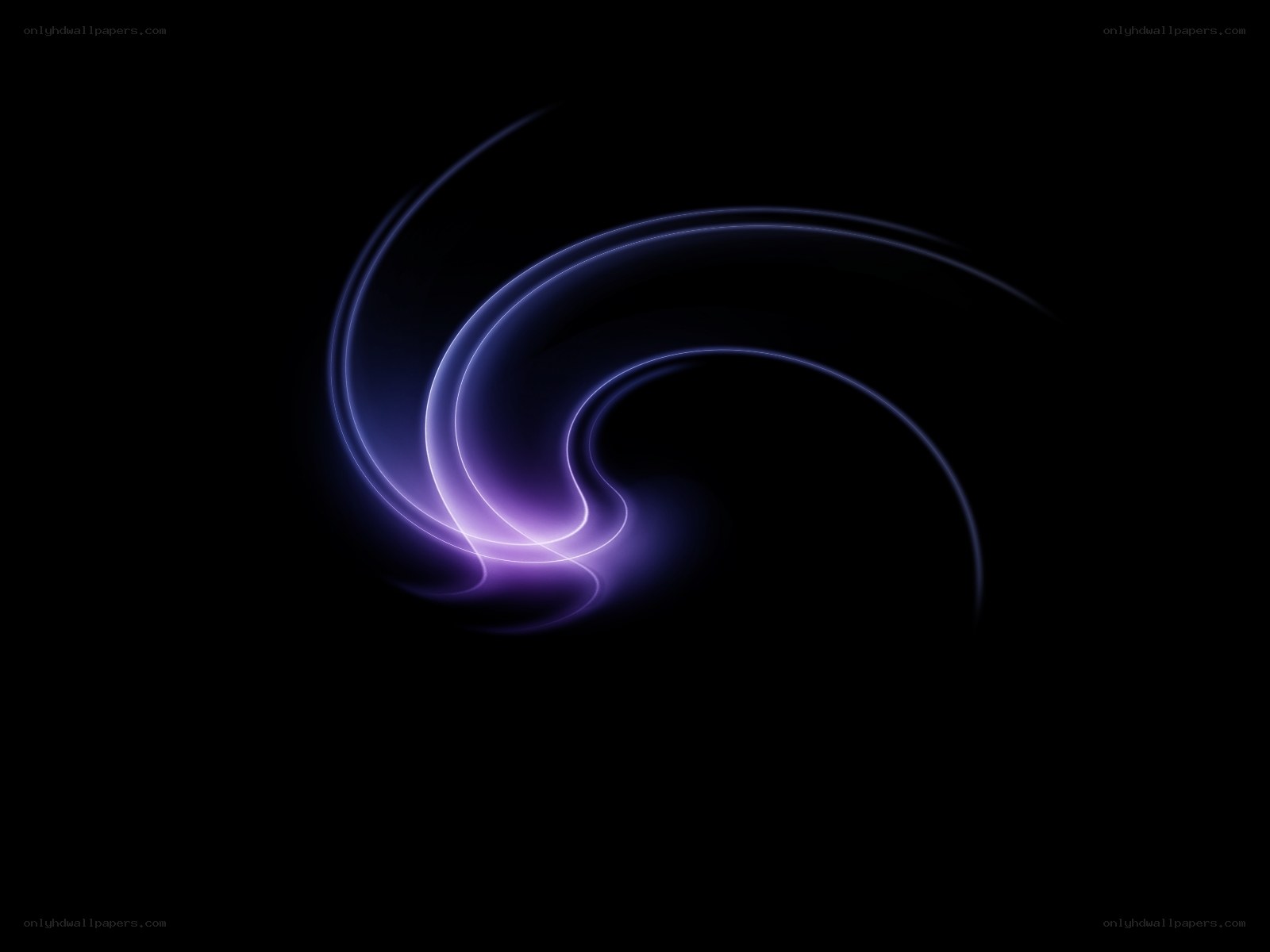 glowing purple swirl