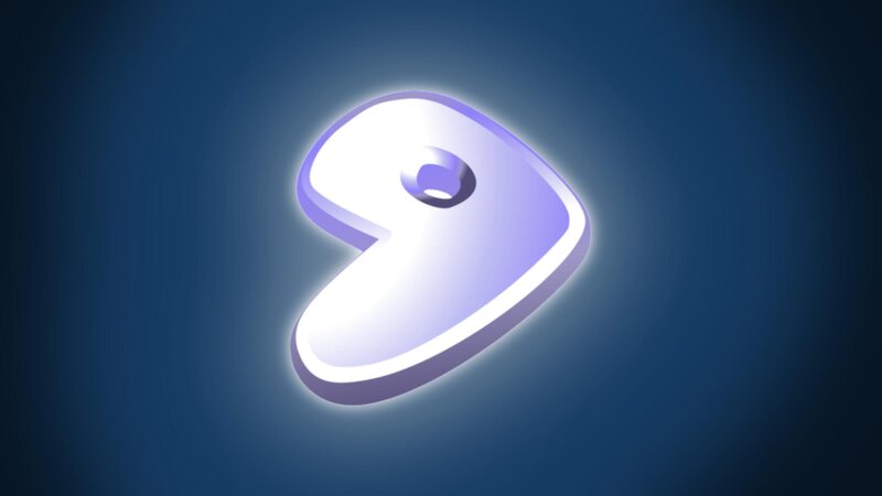 Glowing Purple Symbol — Blue