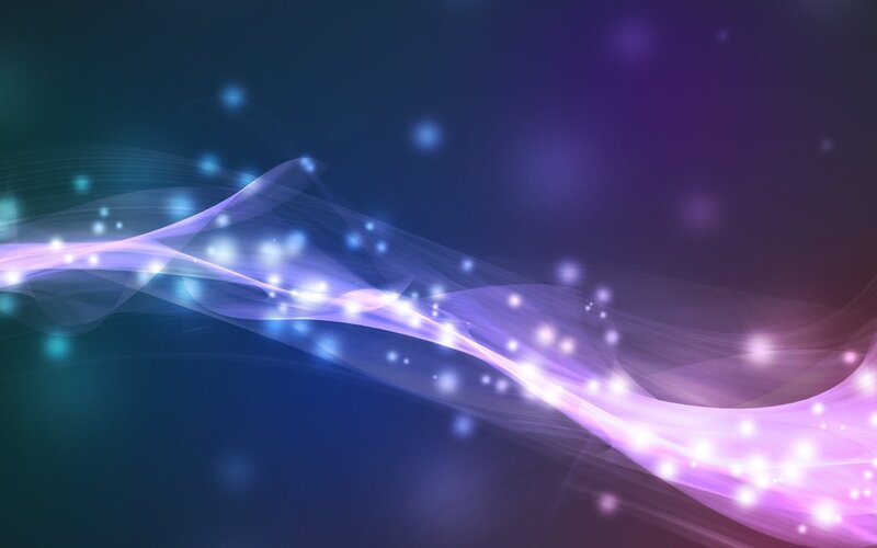 Glowing Purple Wave