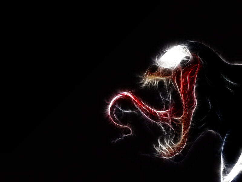 glowing red and white creature