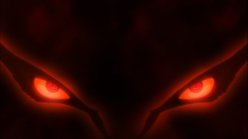Glowing Red Eyes — Intense
