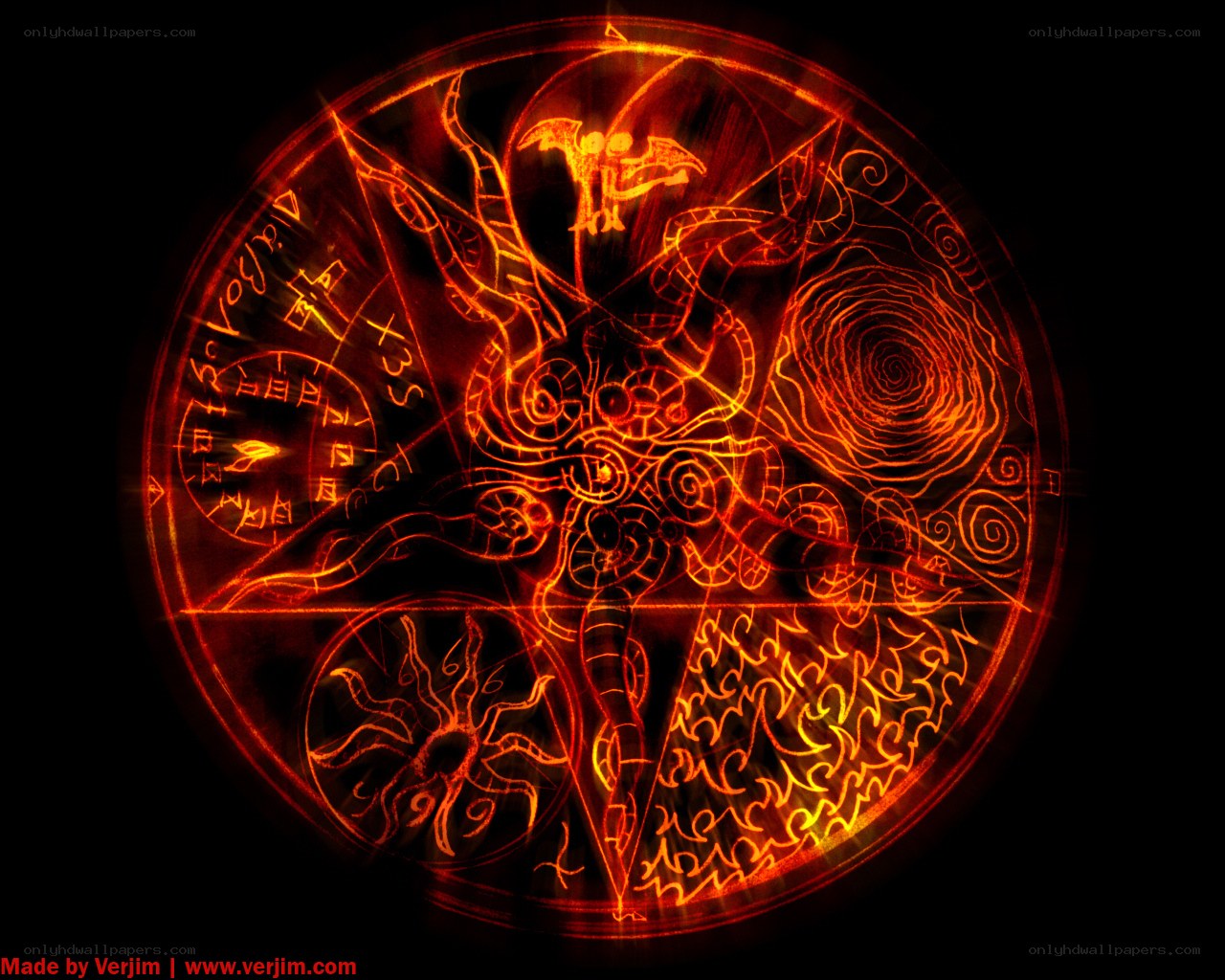 glowing red magical sigil