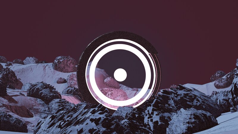 Glowing Ring in Mountains